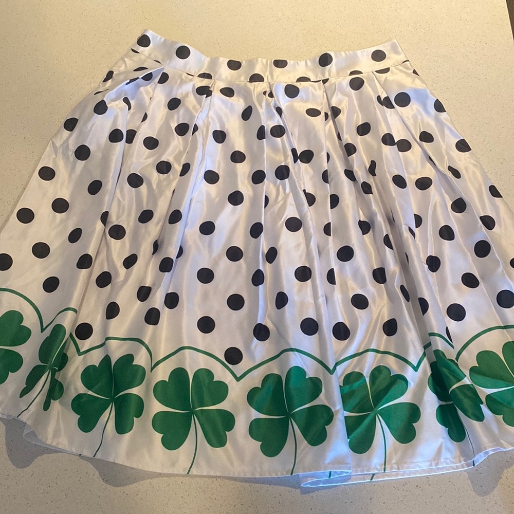 St. Patrick’s Day skirt